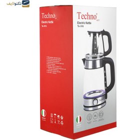 تصویر چای ساز تکنو مدل TE-916 ا Techno TE-916 Tea Maker Machine Techno TE-916 Tea Maker Machine