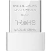 تصویر کارت شبکه 300Mbps وایرلس مرکوسیس مدل MW150US ا Mercusys Wireless USB Adapter 150Mbps Nano MW150US Mercusys Wireless USB Adapter 150Mbps Nano MW150US