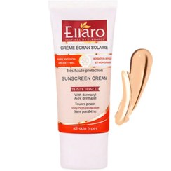 تصویر کرم ضد آفتاب رنگی انواع پوست SPF50 الارو 50ml (Natural Beige) 