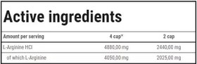 تصویر کپسول ال آرژنین اکستریم ترک نوتریشن 90 عددی Trec Nutrition L Arginine xtreme 90 Capsules