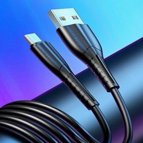 تصویر کابل تبدیل USB به microUSB یوسمز مدل U35 طول 1 متر USB to USBUS microUSB converter cable, model U35, length 1 meter