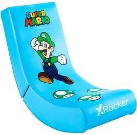 تصویر صندلی گیمینگ کنسولی ایکس راکر مدل X Rocker Nintendo All-Star Luigi Video Rocker X Rocker 2020098 Nintendo All-Star Luigi Video Rocker Gaming Chair