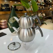 تصویر کتری قوری استیل لوله دار ترک راسل 2/2 لیتر مدل R-075 