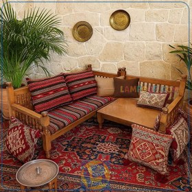 تصویر تخت سنتی گوشه ای TrK312 