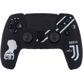 تصویر روکش دسته بازی PS5 طرح Juventus CR7 PS5 CONTROLLER COVER