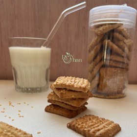 تصویر بیسکوئیت سنجدی بدون شکر 