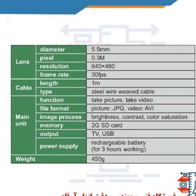 تصویر بروسکوپ دیجیتال مانیتور دار اینسایز مدل ISV-E10 Insize Video Scope ISV-E10