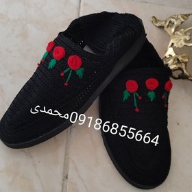 تصویر گیوه مشکی کد 33 