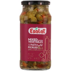 تصویر ترشی مخلوط ریز اصالت - 570 گرم 