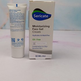 تصویر ژل کرم مرطوب کننده صورت پوست مختلط و چرب سری کیت Sericate Moisturizing Face Gel Cream