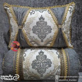 تصویر بالش گرد گلناز 