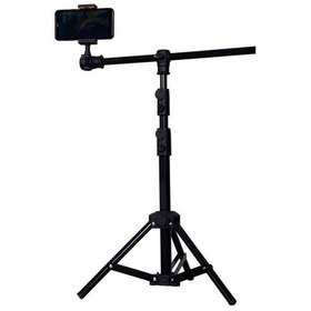 تصویر سه پایه نگهدارنده گوشی موبایل مدل 805 (پایه T) T STAND MOBILE TRIPOD 805