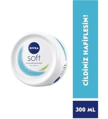 تصویر لوسیون و کرم زنانه برند Nivea Soft Nemlendirici Bakım Kremi 300 Ml