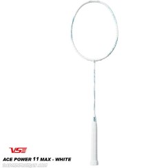 تصویر راکت بدمینتون VSE ACE POWER 11 MAX - WHITE 