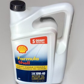 تصویر روغن موتور Shell Formula 10w40 4.7L 