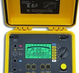 تصویر تستر مقاومت عایقی کاوین آرنوکس مدل CA6547 Chauvin Arnoux CA6547 Insulation and Continuity Testers