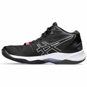 تصویر کفش والیبال اسیکس اسکای الیت مشکی صورتی Asics Sky Elite ff 2 Black Pink 