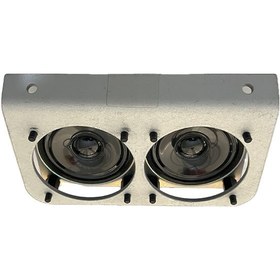 تصویر بلندگو 8 اهم با پایه 2 اینچ 2 تایی 