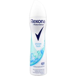 تصویر اسپری زنانه رکسونا شاور فرش 48 ساعته حجم 200 میل Rexona shower fresh 48h for women Spray 200ml