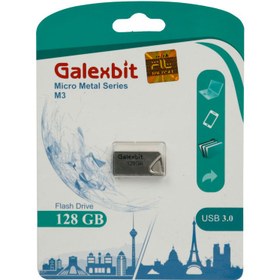 تصویر فلش ۱۲۸ گیگ گلکس بیت Galexbit Micro Metal Series M3 USB3.0 ا Galexbit Micro Metal Series M3 128GB USB3.0 Flash Memory Galexbit Micro Metal Series M3 128GB USB3.0 Flash Memory
