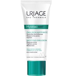 تصویر امولسیون مات کننده اوریاژ مدل HYSEAC MAT حجم 40 میل URIAGE HYSEAC MAT MATIFYING EMULSION