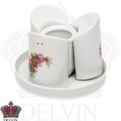 تصویر ست 5 پارچه نمک پاش و جاخلالی 