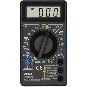 تصویر مولتی متر DT832 (DT) 