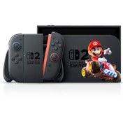 تصویر خرید کنسول نینتندو سوییچ 2 مشکی به همراه بازی Mario Kart World 