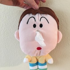 تصویر جا دستمال آویزی عروسکی پسر بچه 