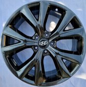 تصویر رینگ فابریک سایز ۱۹ سانتافه دودی (اصلی زیر صفری) ا Original wheel size 19" Hyundai santafe Original wheel size 19" Hyundai santafe