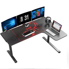 تصویر میز گیمینگ یوریکا Gaming Desk Eureka L60 R Gaming Desk Eureka L60 R