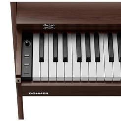 تصویر پیانو دیجیتال OURA R300 گردو Donner 