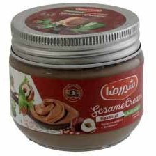 تصویر کرم کنجد فندقی شیررضا 200 گرم 