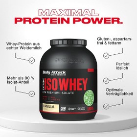 تصویر وی ایزوله بادی اتک ISO WHEY Body Attack