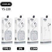 تصویر هندزفری سیمی YS-220 