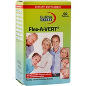 تصویر قرص فلكس اورت 60 عدد یوروویتال EuRho Vital Flex A Vert 60 Tablets