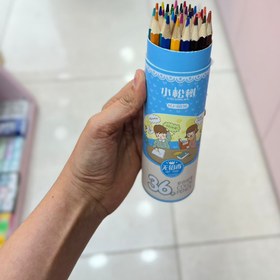 تصویر مداد رنگی 36 تایی مدل HJ-6824 