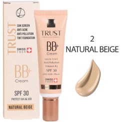 تصویر بی‌بی کرم پلاس تراست حجم 30 میلی‌لیتر - رنگ شماره ۲ BB Cream Plus Trust, 30 ml