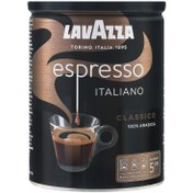 تصویر قهوه لاوازا مشکی قوطی 250 گرمی ا Lavazza Espresso black 250 gr Lavazza Espresso black 250 gr