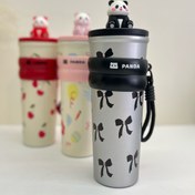 تصویر تراول ماگ نی دار پاندا برجسته 