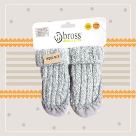 تصویر جوراب کفشی اسپرت بافت نوزادی bross‎ Bross woven baby sports shoe socks