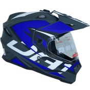 تصویر کلاه کاسکت اندرویی DA1 مدل ۲۰۲ رنگ مشکی آبی 