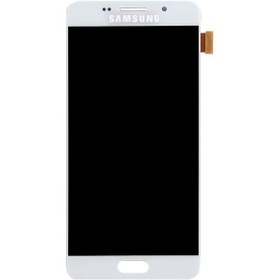 تصویر تاچ ال سی دی گوشی موبایل سامسونگ SAMSUNG GALAXY A510 / A5 2016 ساخت چین OLED سفید 
