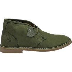 تصویر کفش مردانه نيم بوت کژوال تمام چرم مدل بی اف1 Bf1 برند 21 رنگ يشمی Men's Garner Bf1Jade Green