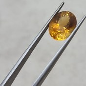 تصویر نگین جواهری سیترین معدنی 