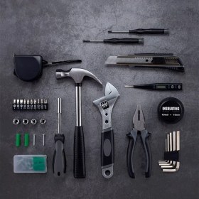 تصویر جعبه ابزار شیائومی مدل Xiaomi Jiuxun 60 in 1 Home DIY Tool Set Xiaomi Jiuxun 60 in 1 Home DIY Tool Set