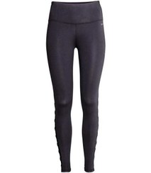 تصویر لگینگ زنانه ورزشی مشکی H&M 