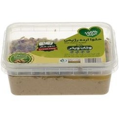 تصویر حلوا ارده رژیمی پسته‌ای - وگان ویگر vegan vigor