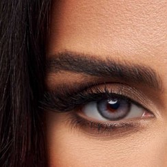 تصویر لنز رنگی دهب مدل ۳۳ نچرال گری ۶ ماهه 