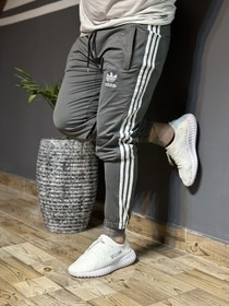 تصویر شلوار اسلش سه خط ADIDAS طوسی 